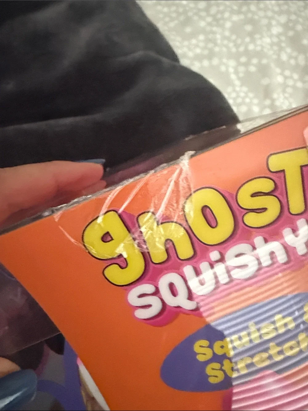 Ghost Squishy Toy - Pink & White NWT unopened authentic